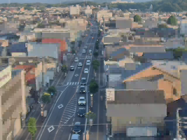 県道56号線（銀座通り）映像