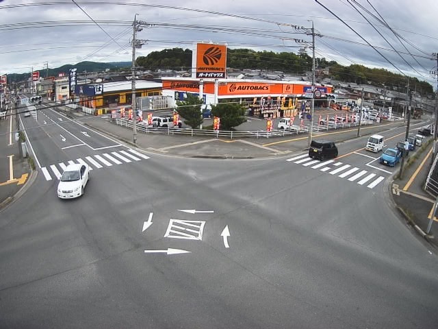 県道138号線（小田西交差点）映像