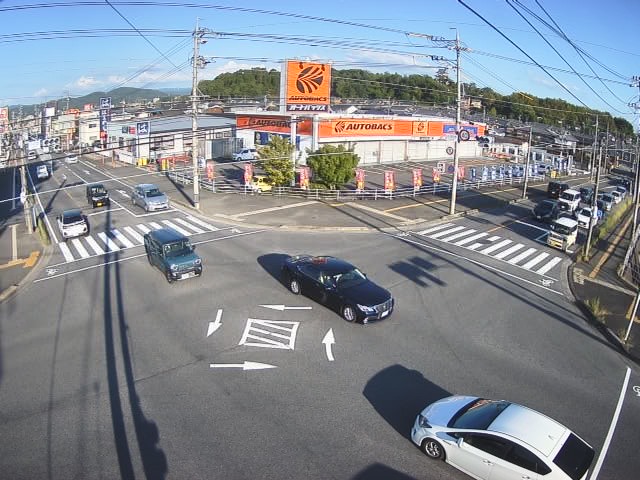 県道138号（小田西交差点）映像