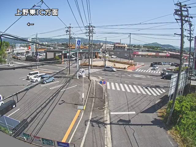 国道422号線（上野市民病院口）映像